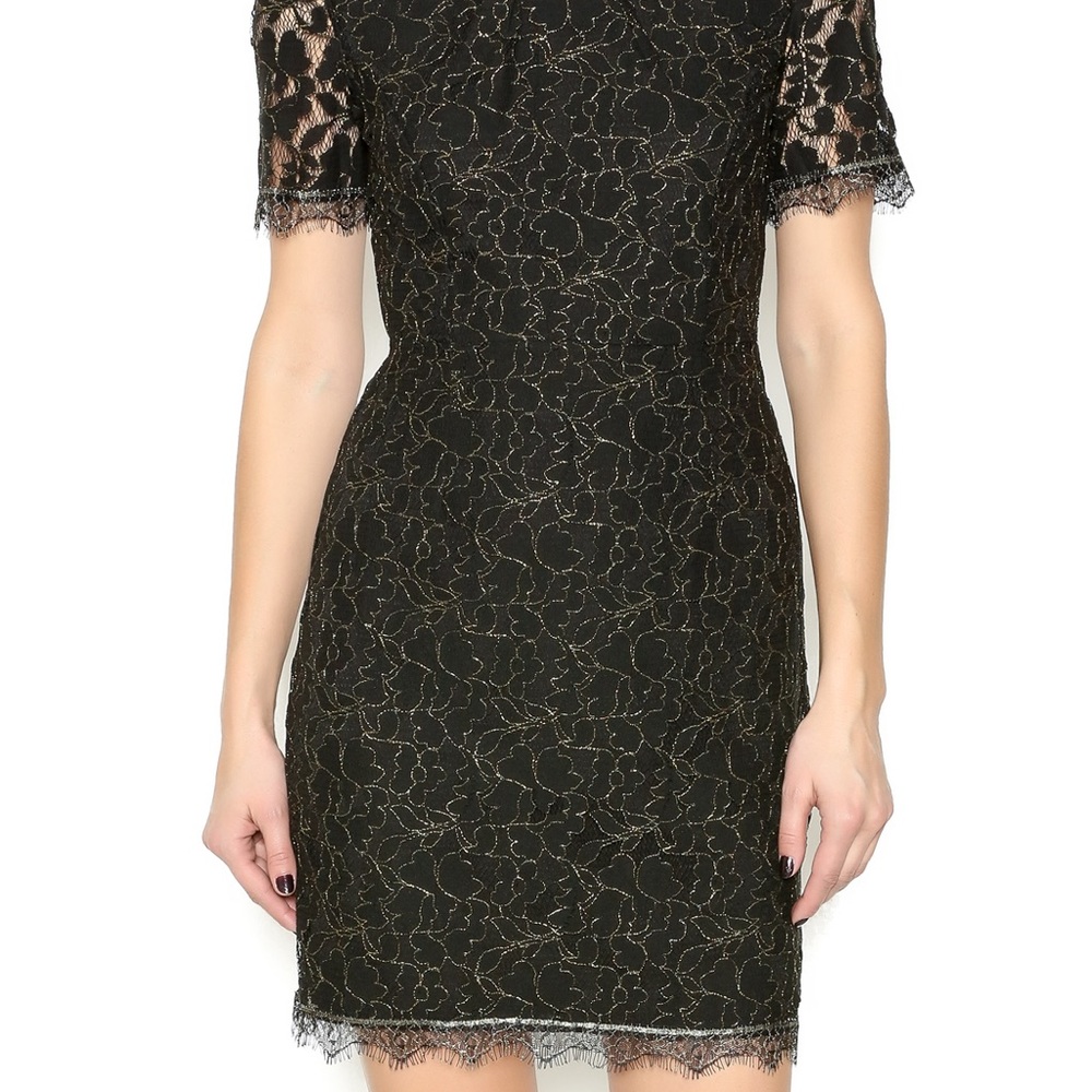 Lace sheath dress